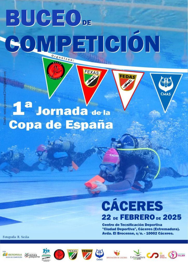 Cartel 1ª Jornada Campeonato de España de Buceo de Competición