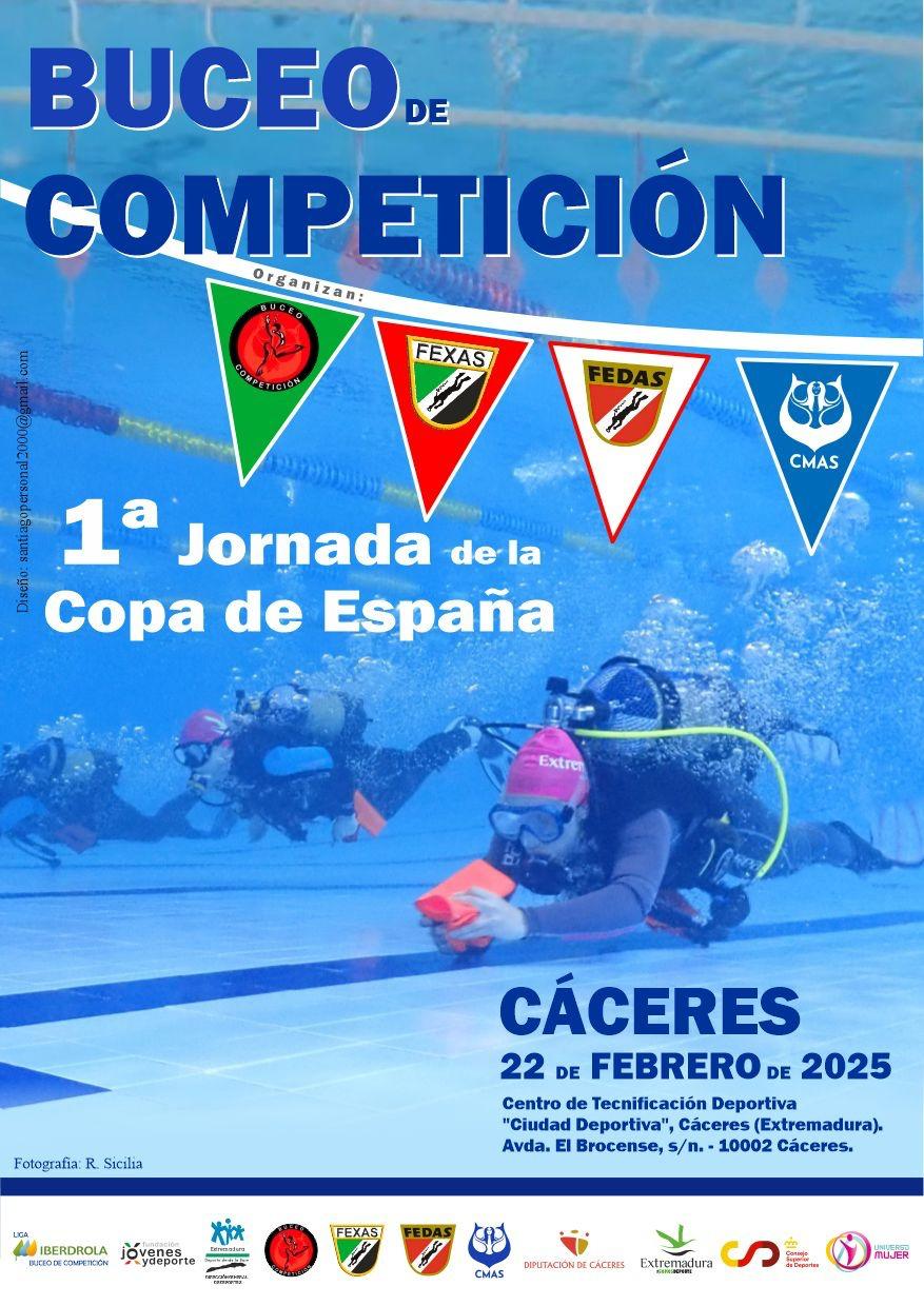 Cartel 1ª Jornada Campeonato de España de Buceo de Competición